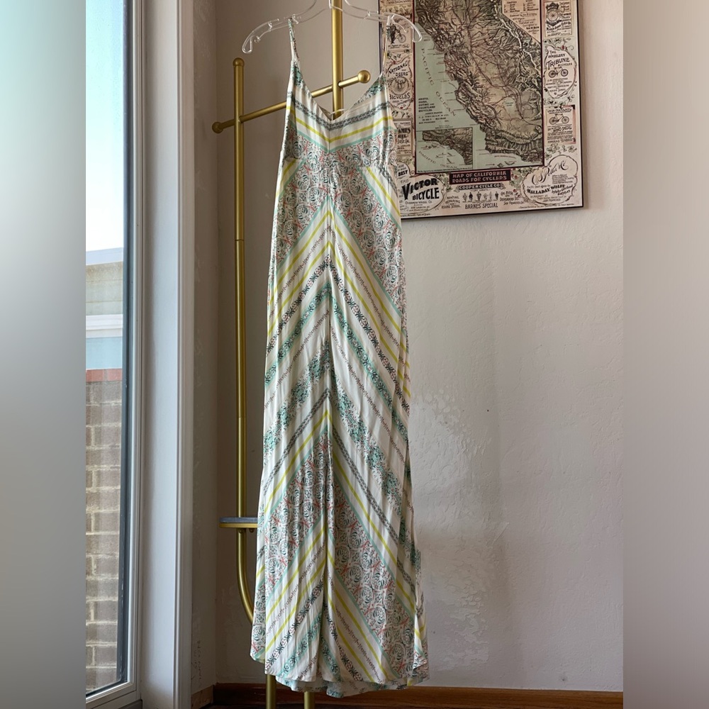 O’Neill brand multi-color maxi dress